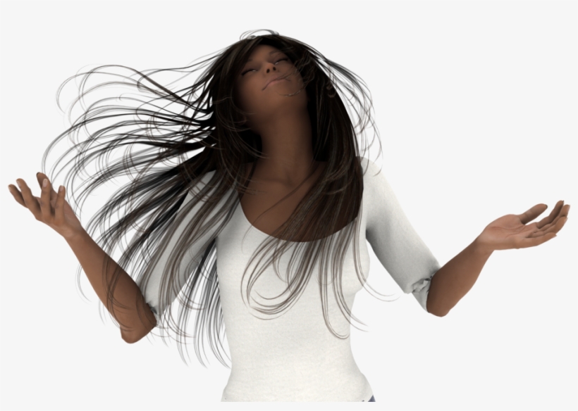 African - Woman Praying Clipart Png, transparent png download