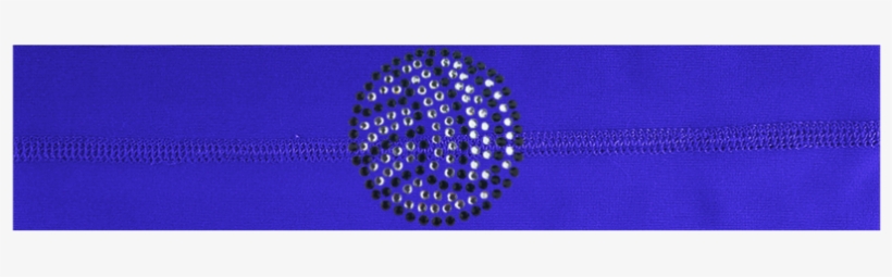 Loop Blue Rhinestone Volleyball - Label, transparent png download
