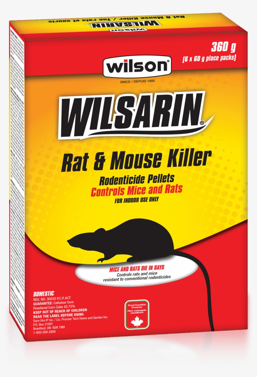 Wilsarin Rat And Mouse Killer, transparent png download