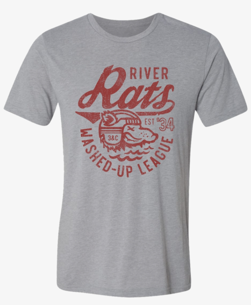 River Rats Tee - Active Shirt, transparent png download