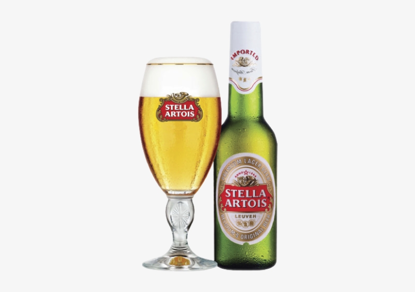 Stella Artois Bottle Png - Stella Artois 40 Cl Beer Glasses Set, transparent png download