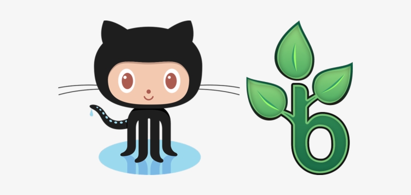 Octocat-beanstalk - Fw - Github Octocat, transparent png download