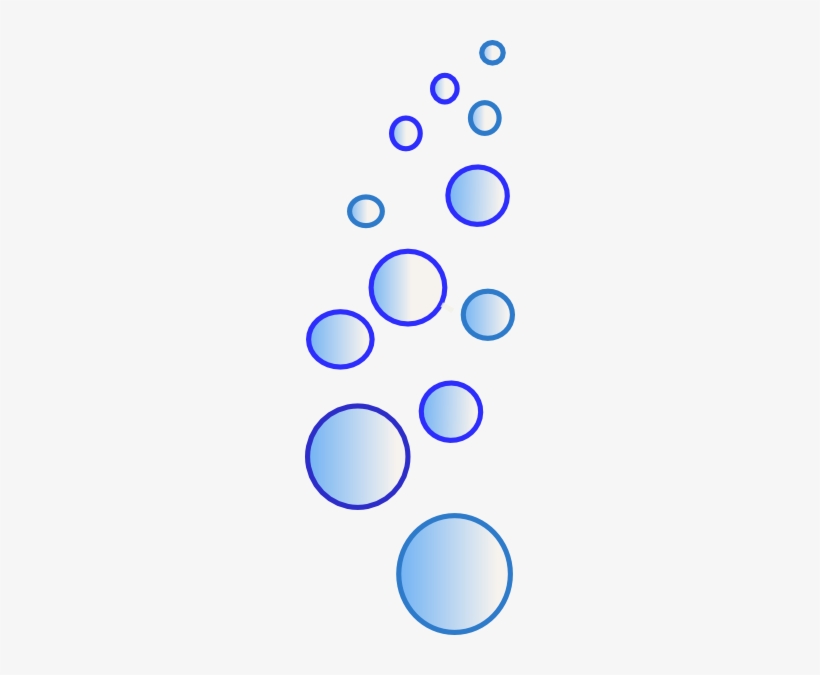 Lots Of Blue Bubbles 23 Svg Clip Arts 210 X 595 Px, transparent png download