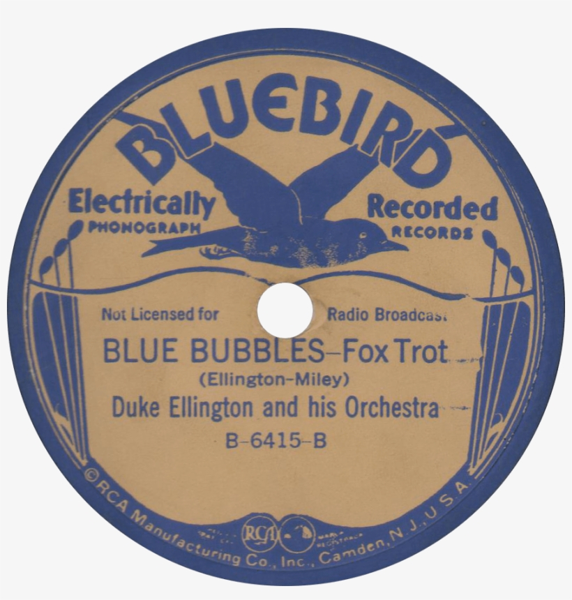 Blue Bubbles, Recorded December 19, 1927 By Duke Ellington - Million Dollar Quartet That's When Your Heartaches, transparent png download