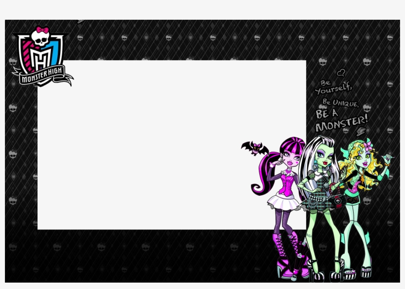 Ela Esta No Formato “ ”, Entao Vc Pode Editar Ela No - Monster High Skull Skullette Logo Edible, transparent png download
