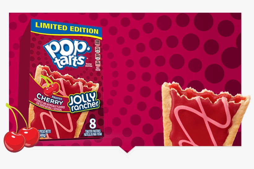 Kellogg's Pop-tarts Jolly Rancher Cherry - Cherry Jolly Rancher Pop Tarts, transparent png download