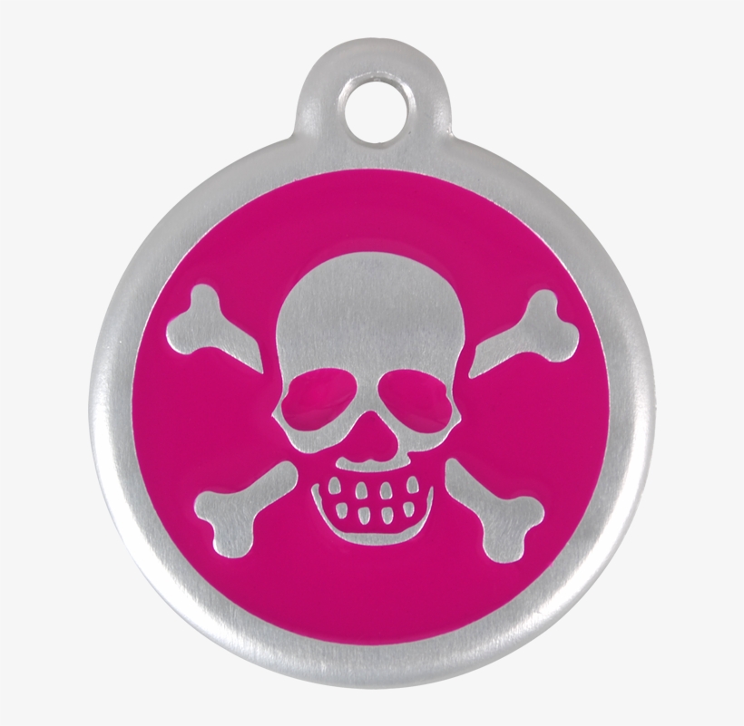 Product Codes - Red Dingo Qr Collar Tag, Skull/crossbones, Small, Black, transparent png download