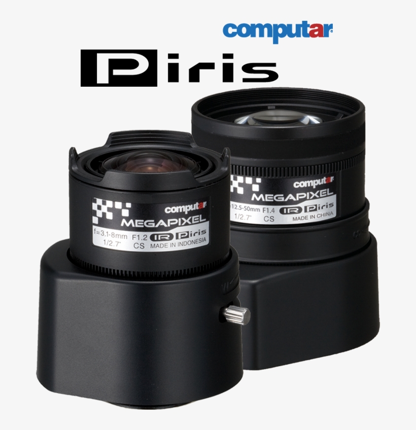 Are Now Compatible With Computar Ag4z1214kcs Mpir And - P Iris Axis, transparent png download