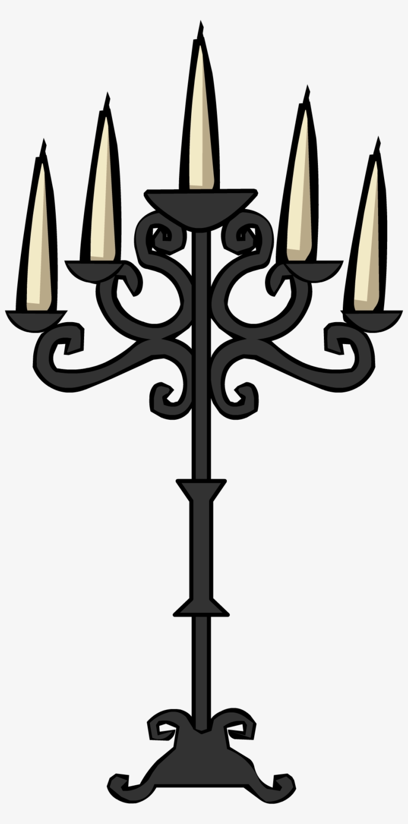 Candelabra - Club Penguin Candelabra, transparent png download