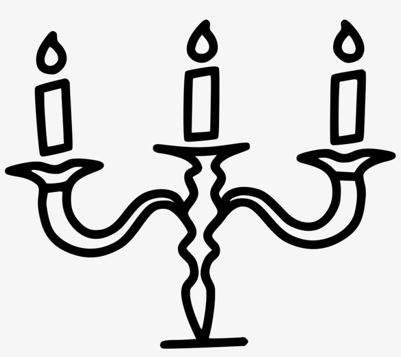 Candle Candelabra Stand Wax Light Comments - Candle, transparent png download