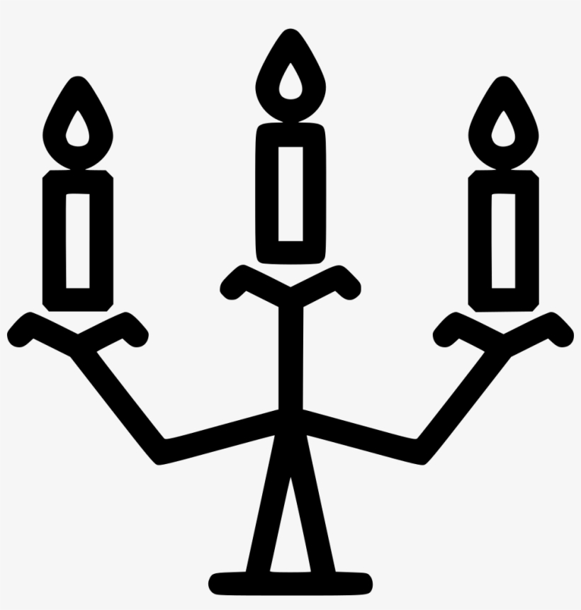 Candle Candelabra Stand Wax Light Comments, transparent png download