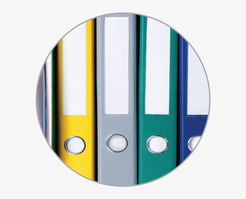 Binders & Binder Accessories - Circle, transparent png download