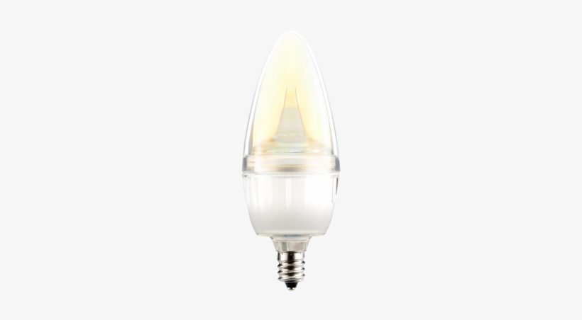 Bulb On - Compact Fluorescent Lamp, transparent png download