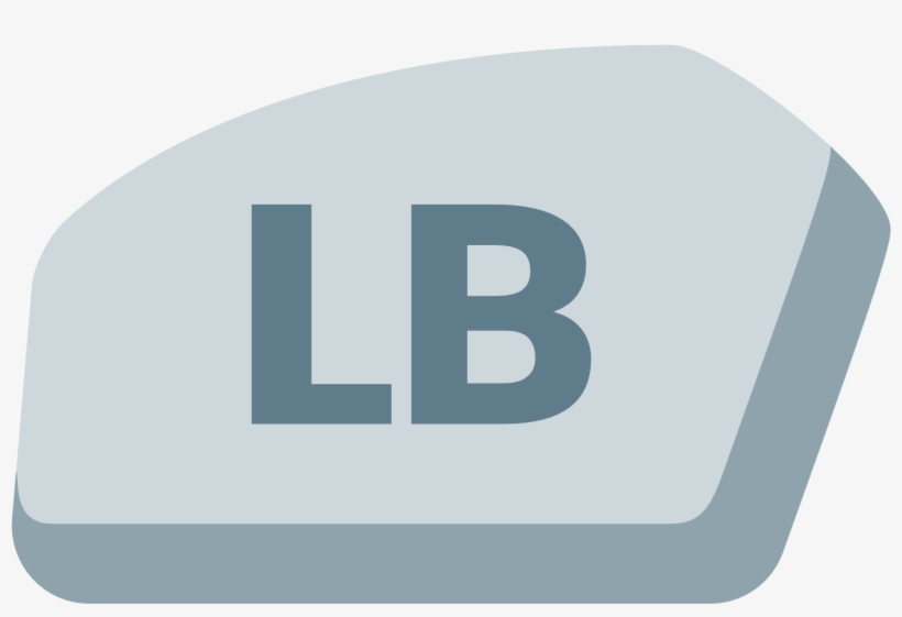 Xbox Lb Icon - Graphic Design, transparent png download