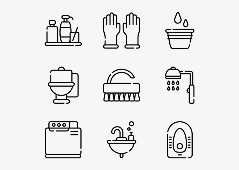 Bathroom - Actions Icon, transparent png download