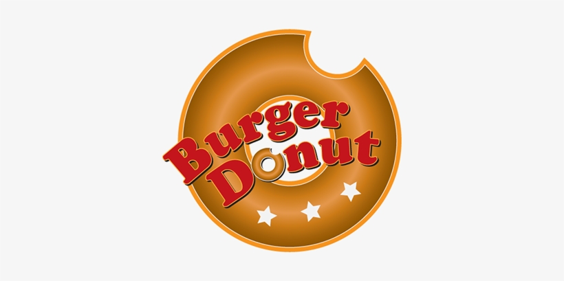 Donut Burger Logo, transparent png download