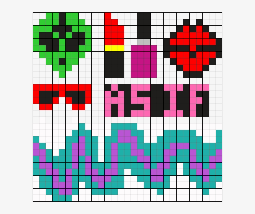 90s Perler Bead Pattern / Bead Sprite - Iso 10816 3, transparent png download