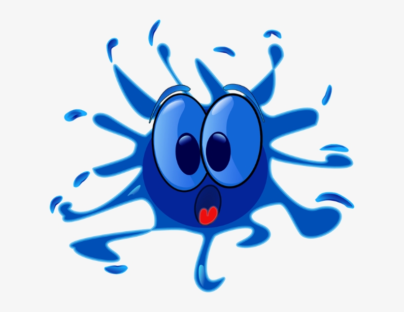 Blue Fear - Scared Smiley Face, transparent png download