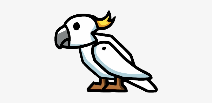 Cockatoo - Scribblenauts Unlimited Birds, transparent png download