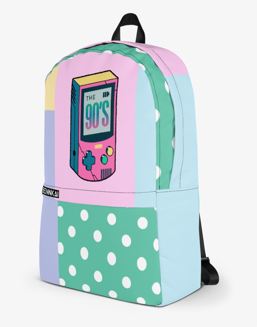 90s Gaming Backpack - Backpack, transparent png download