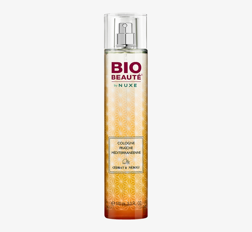 Organic Citron Cologne - Nuxe Bio Beaute Fragancia Fresca Mediterranea 100ml, transparent png download