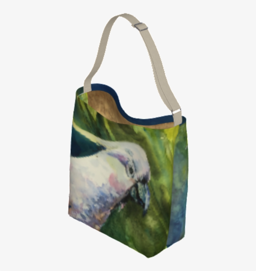 Cockatoo Soft Neoprene Tote - Tote Bag, transparent png download