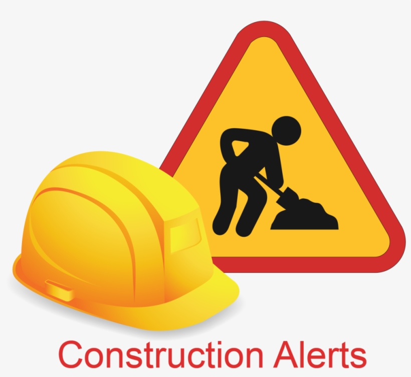 Construction Alert Red-01 - Construction Alert, transparent png download
