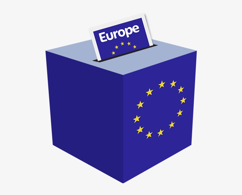 Ballot Box Eu Photosymbols - Graphic Design, transparent png download