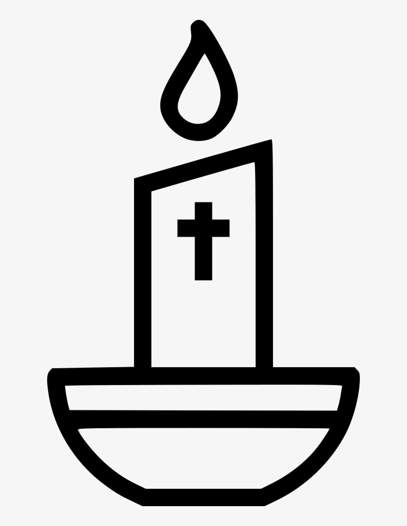 Candle Light Christmas - Scalable Vector Graphics, transparent png download