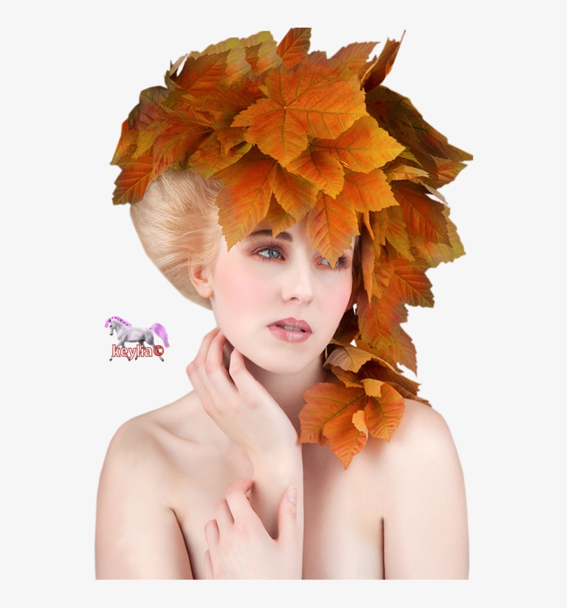 51a0cc7e - Tubes Femmes Automne Png, transparent png download