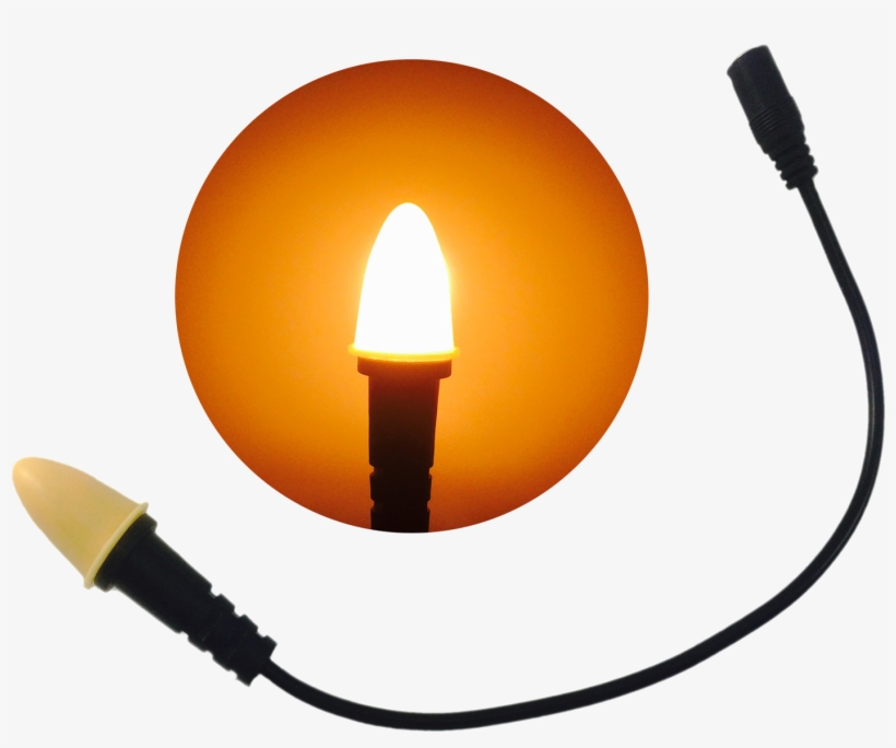 Eel Enhanced Effects Light, Cfl1 Candle Flame Light - Light, transparent png download