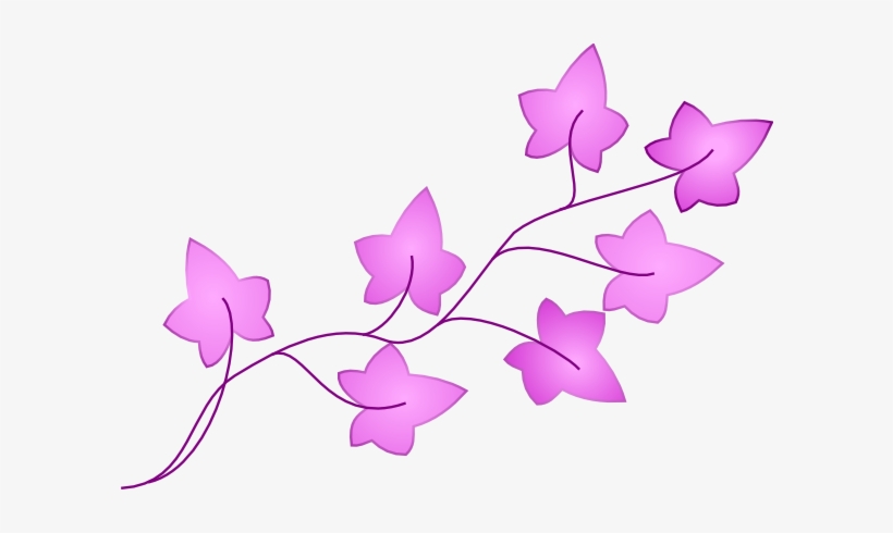 Ivy Purple Clip Art - Ivy Purple, transparent png download