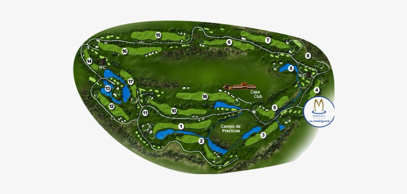 Golf Course - Aerial Photography, transparent png download