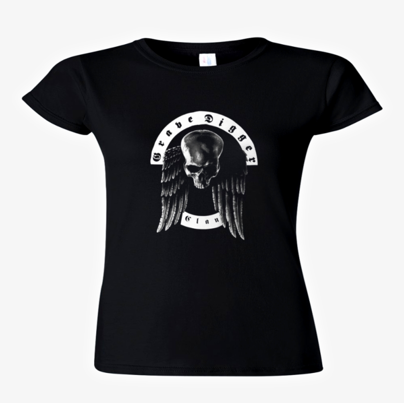 Grave Digger Official Girlie-shirt Grave Digger Clan - Doom Life Live Slow Die Old, transparent png download
