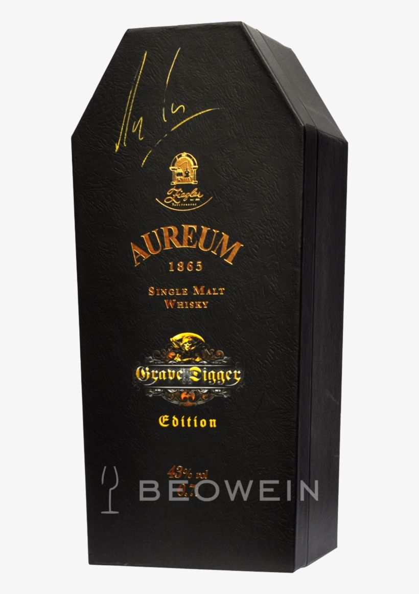Aureum 1865 Grave Digger Autograhed 0,7 L - Guinness, transparent png download