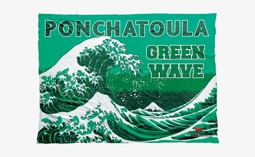 Great Wave Off Kanagawa Throw Blanket, transparent png download