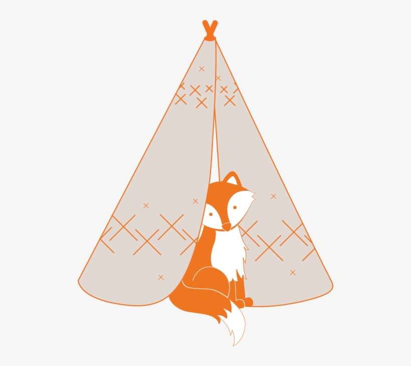 The Little Fox Is A Partner With Owlet Baby Monitors - Illustration, transparent png download