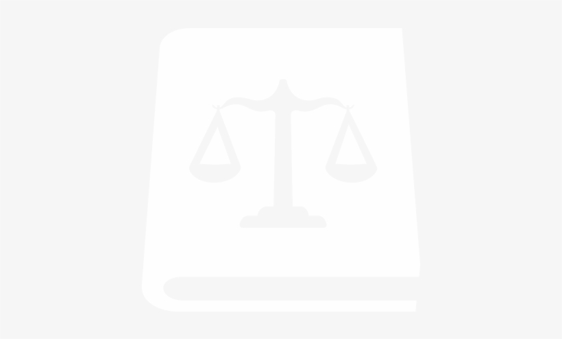 An Icon Of A Law Book - Black And White Lawyer Icon Png, transparent png download