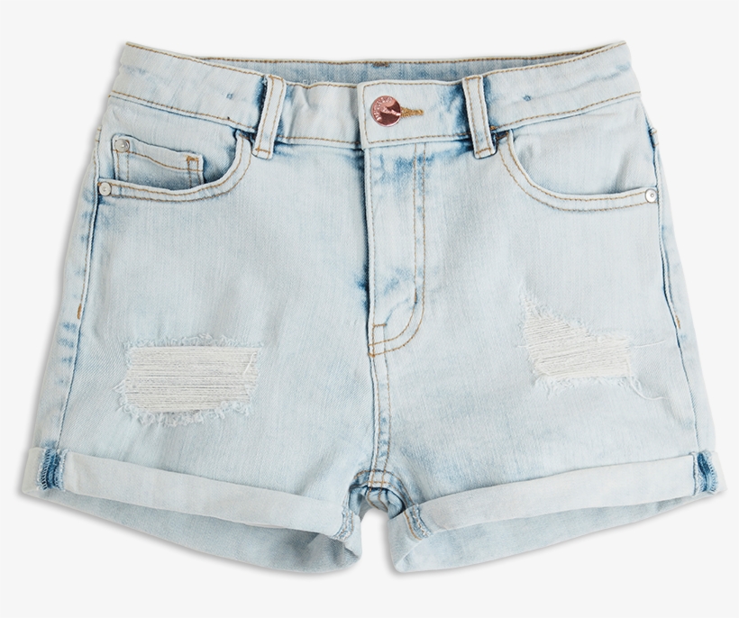 Denim Shorts Blue - Pocket, transparent png download