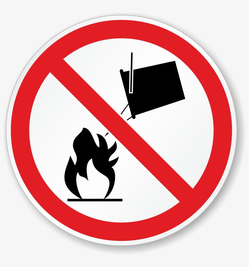 Apply No Water Military Hazard Symbol Label - Verboten Schild, transparent png download