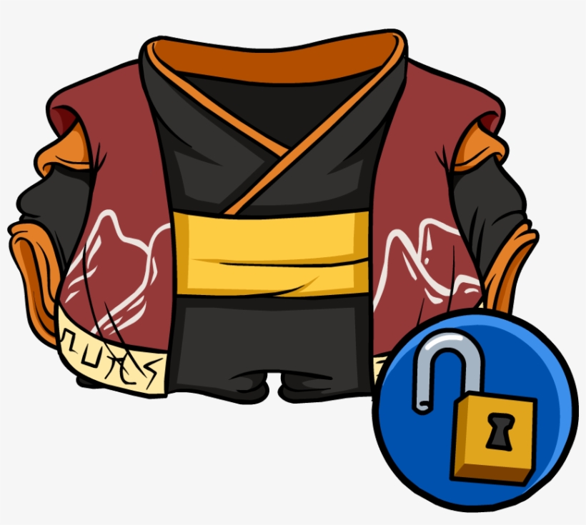 Volcanicrobes - Free Penguin Wikia Kimono, transparent png download