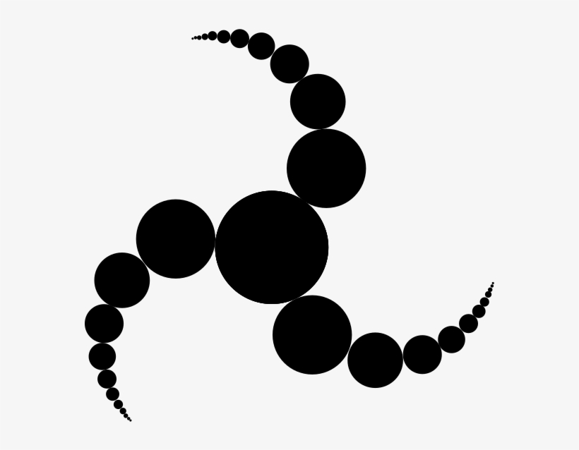 Triskelion Circles - Earring, transparent png download