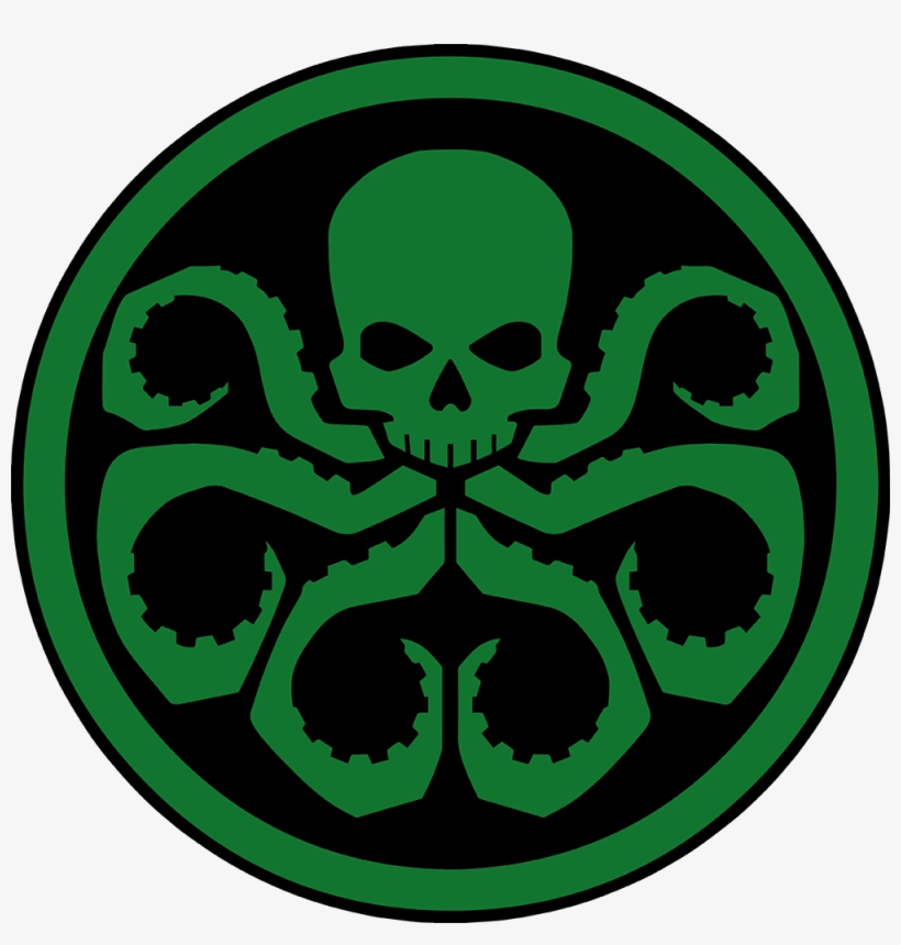 Hydra - Red Skull Logo Png, transparent png download