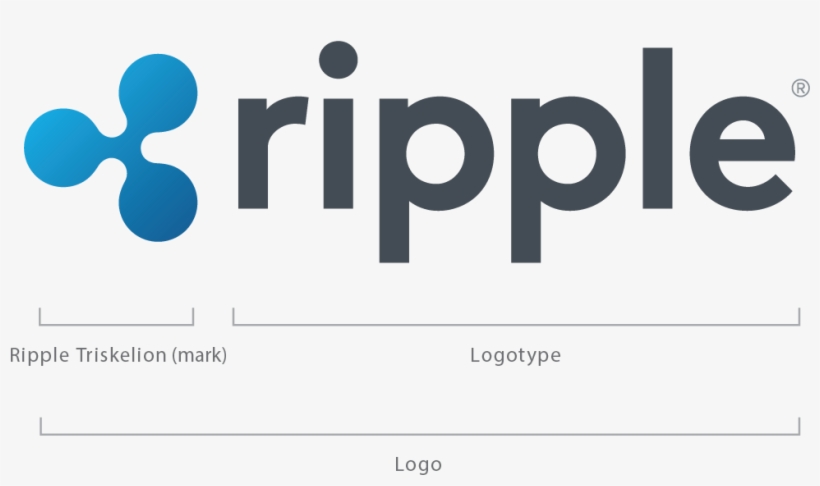 In Cases Where The Three-color Logo Or Triskelion Is - Ripple, transparent png download