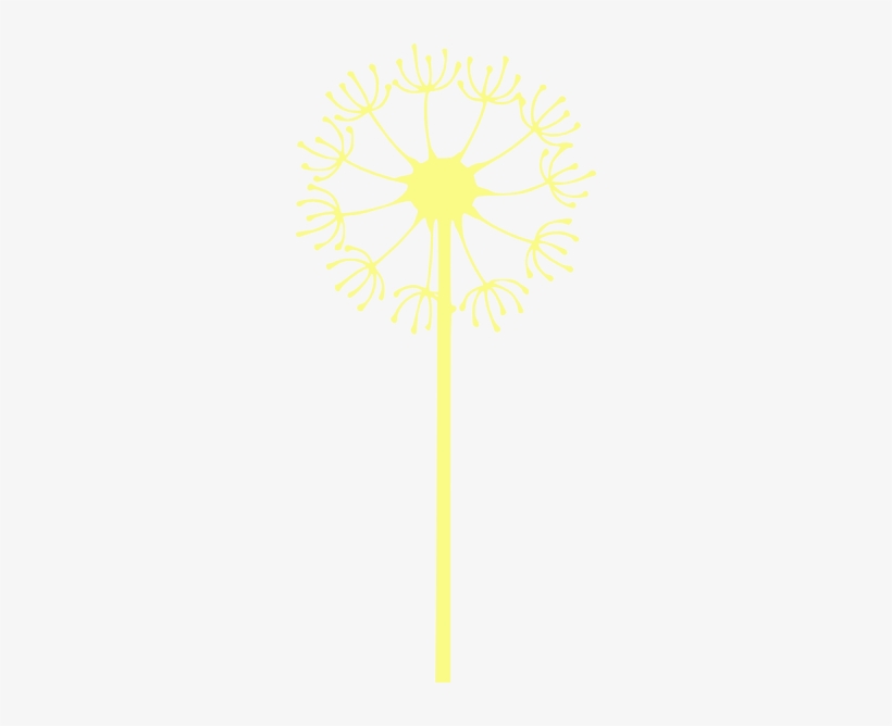 Yellow Dandelion Png - Dandelion Clip Art, transparent png download