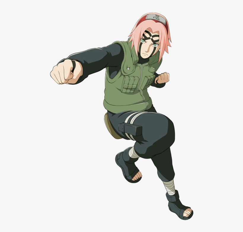 Byakugou Sakura - Sakura Great Ninja War, transparent png download