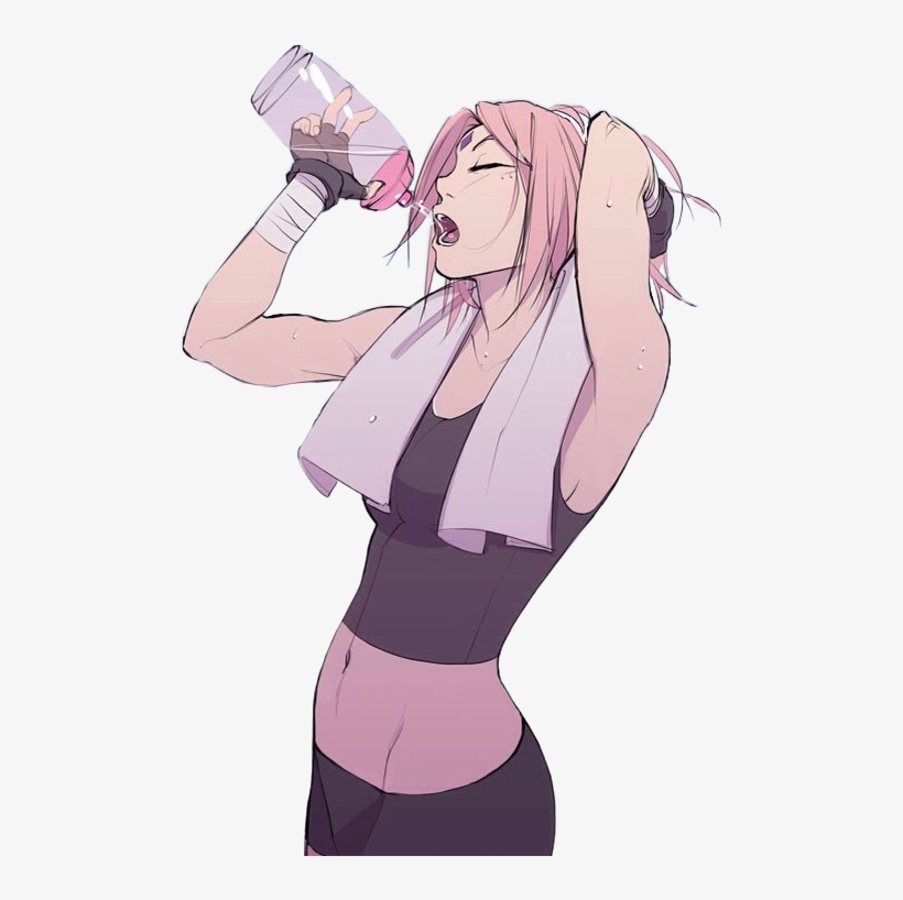Report Abuse - Sakura Haruno Sport, transparent png download