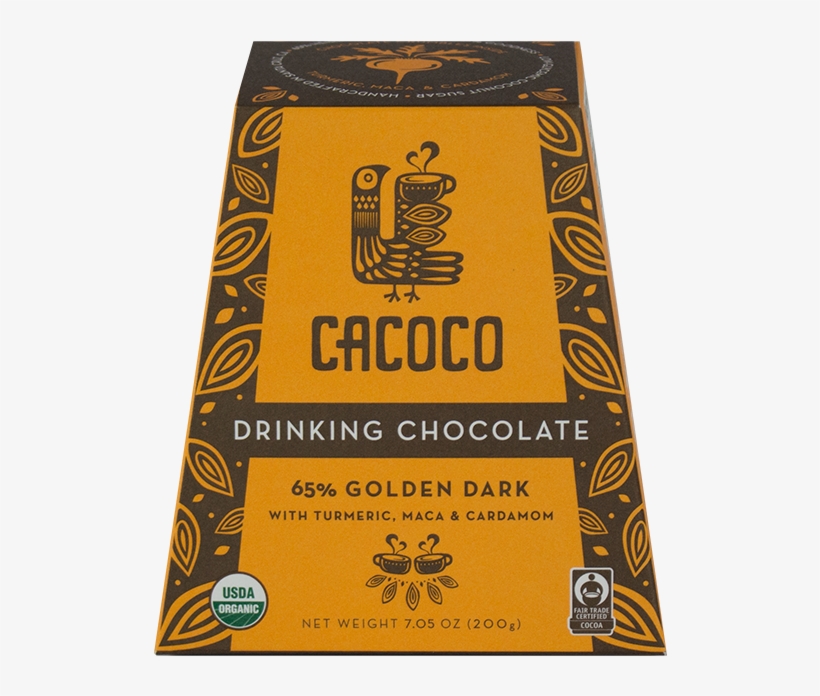 65% Golden Dark Chocolate - Cacoco Midnight Mystic Drinking Chocolate By World, transparent png download
