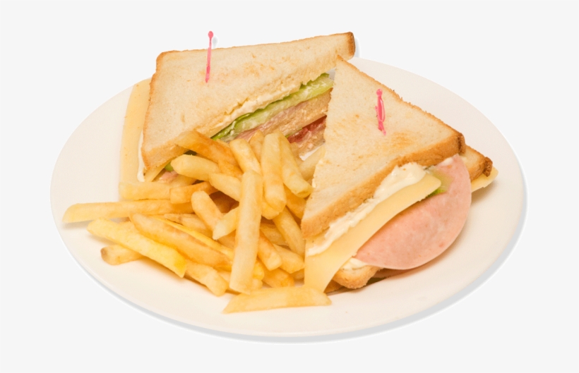 Chicken Club Sandwich - Club Sandwich, transparent png download