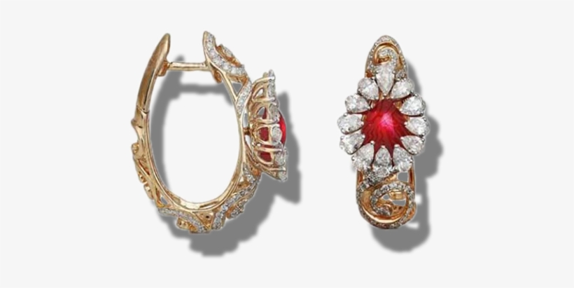 Flourish At Work - Earrings, transparent png download